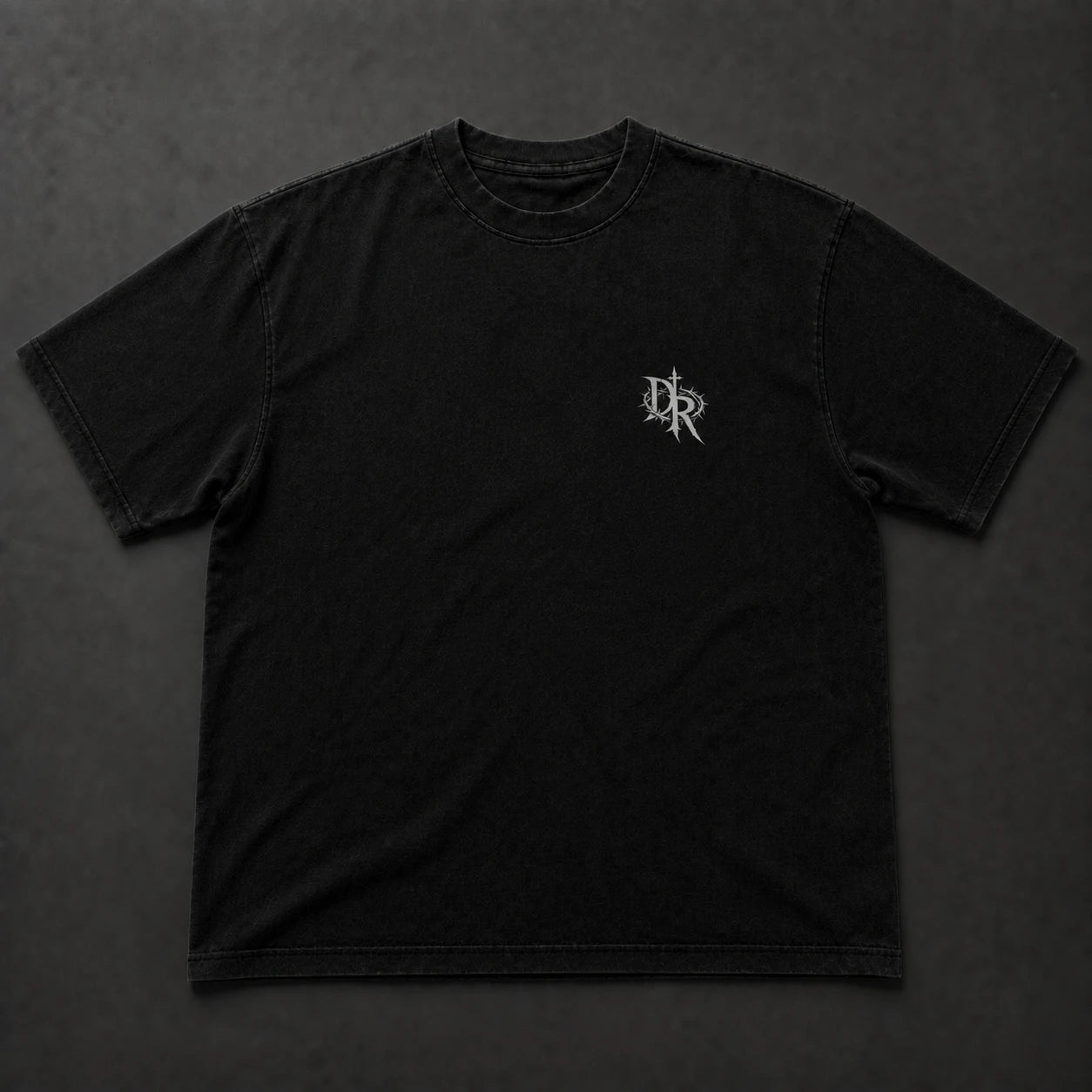 Stand Firm Tee — Faded Black